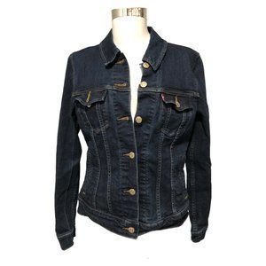 Levi Strauss Heavy Dark Blue Denim Jacket M Wpl423 CA00342 Levi’s Women’s